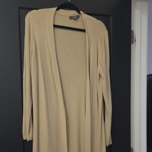 Primark Women's Beige Open Front Cardigan